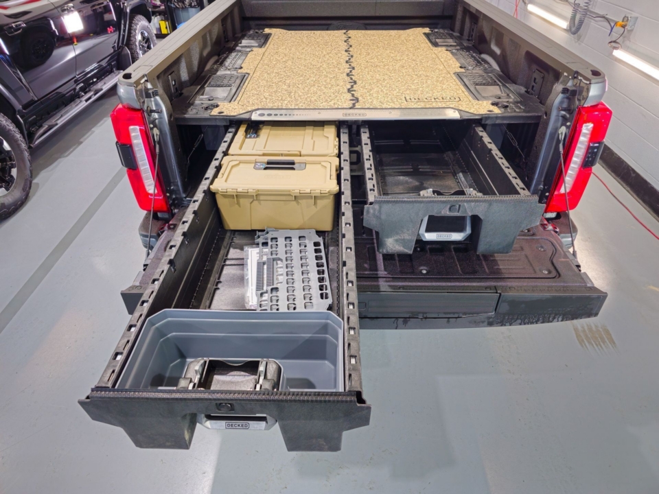 Decked drawer system
